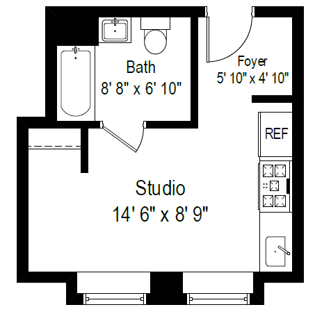55 East Washington St Studio-3 Beds Apartment for Rent - Photo Gallery 32